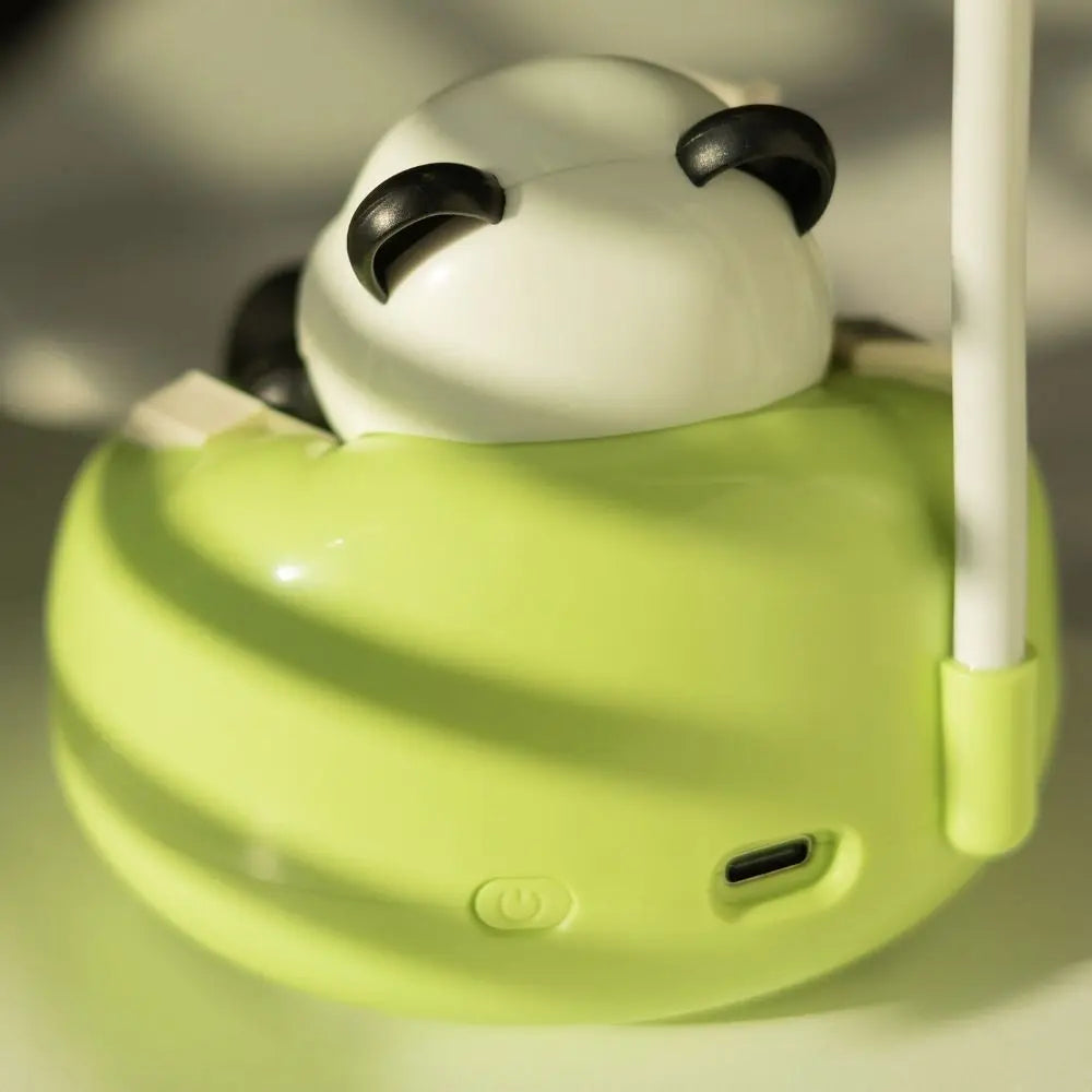 Chargeable Sofa Panda Nightlight Ornament 360° Adjustable USB-C Panda Mobile Phone Bracket Cartoon Children's Sleep Light/Night lamp