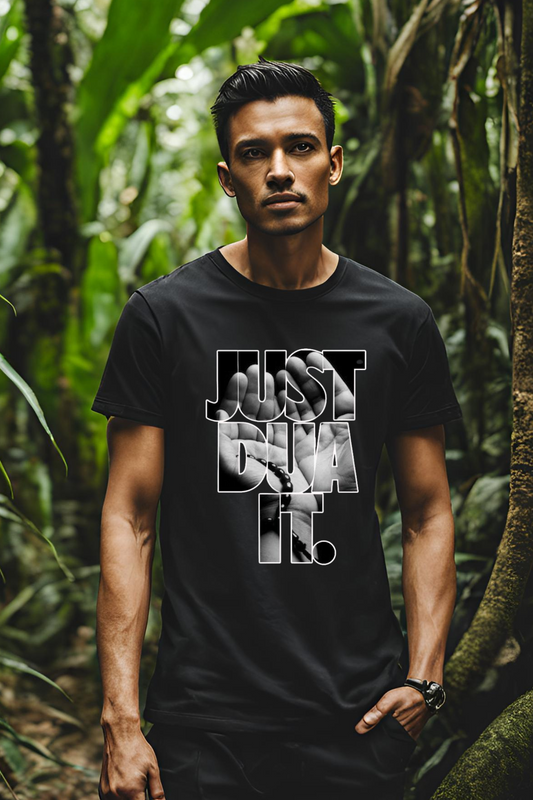 Just dua it Unisex Black Half Sleeve T-shirt