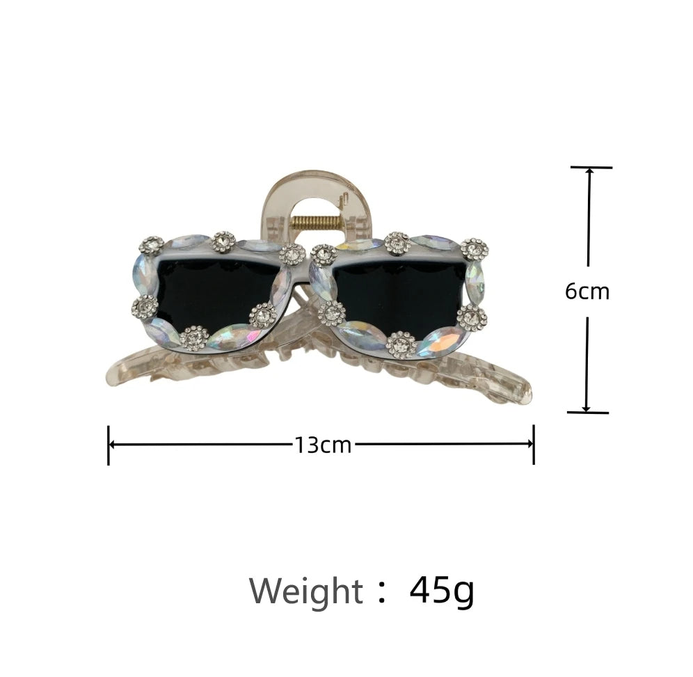 Sunglasses hair claw clip|hair clip|barrette|hair accessories