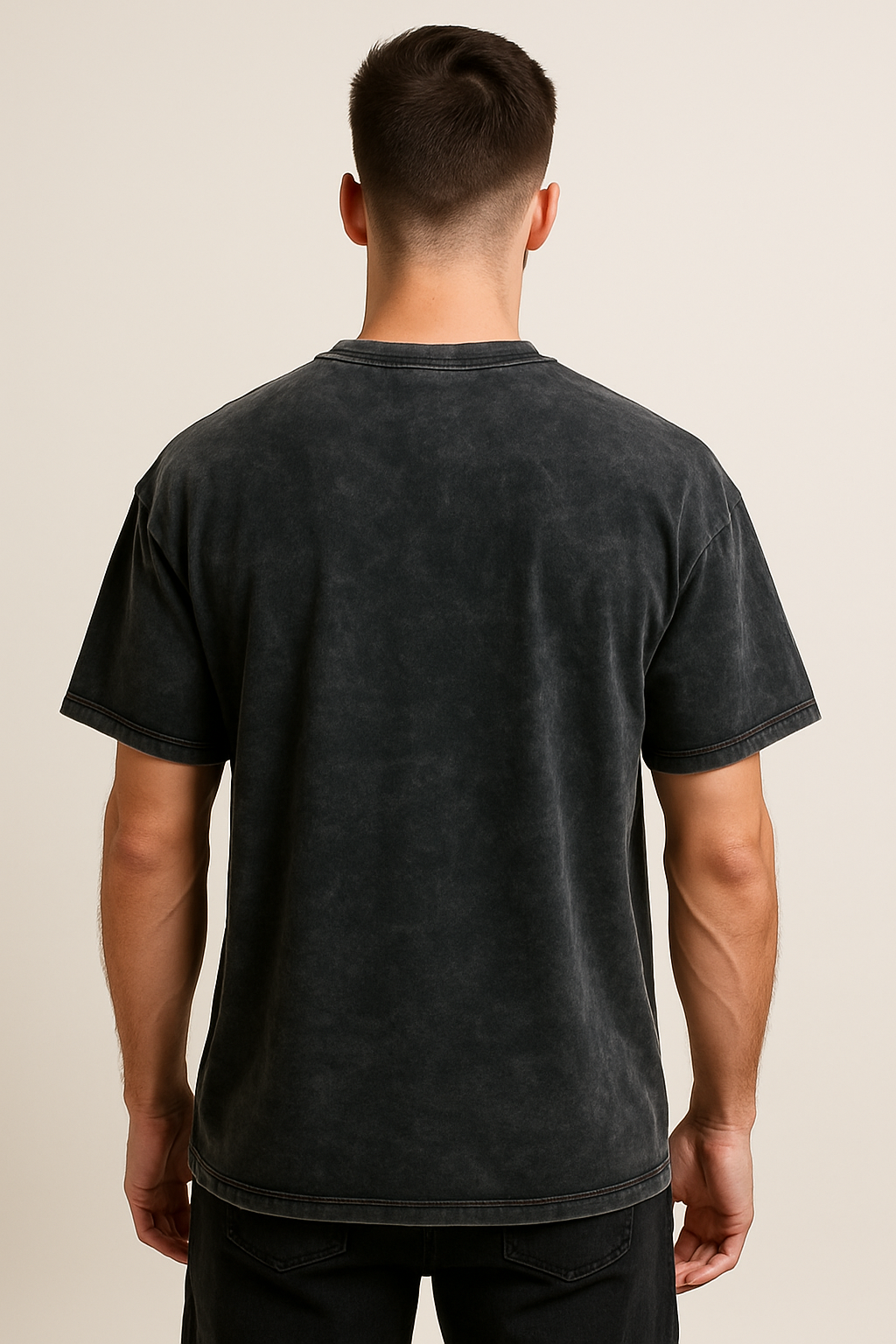 Graphic Oversized Acid Wash T-Shirt – Unisex Grunge Streetwear