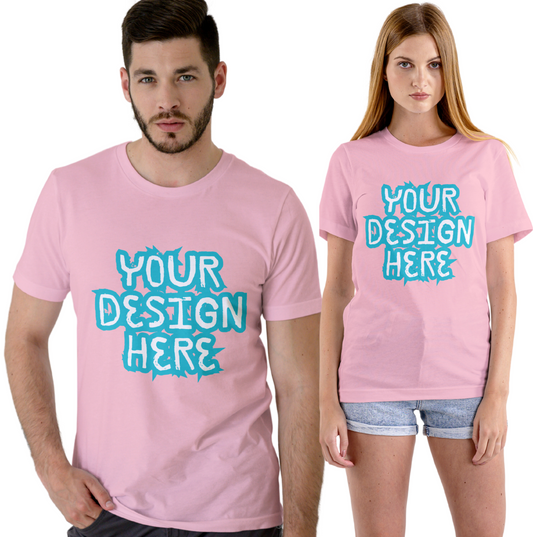 Couple Customize Regular Fit Half-Sleeve T-Shirt