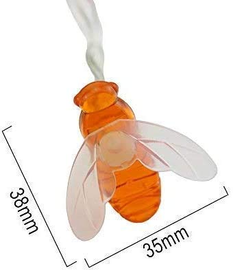 Honeybee Fairy String Lights, 4 Meter (16 Led)