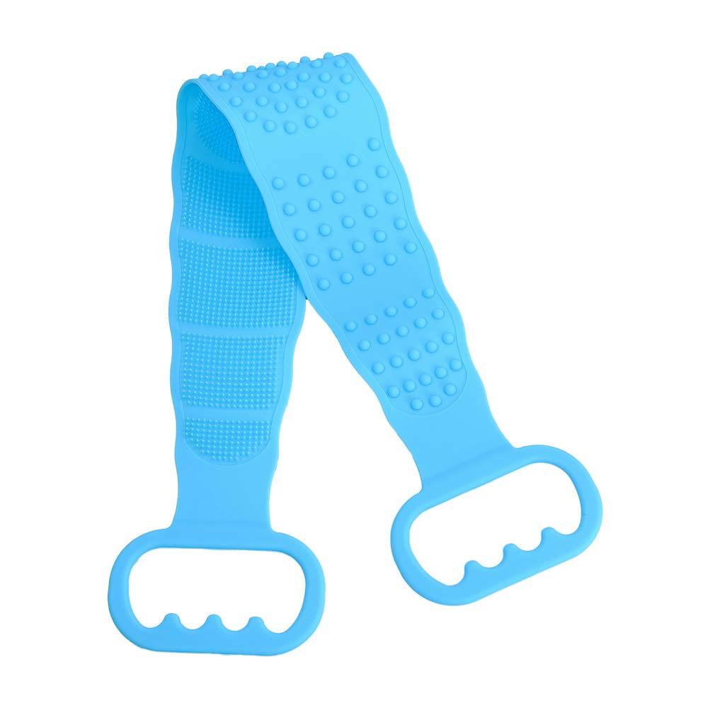 Silicone Body Scrubber Belt Double Side Shower Belt