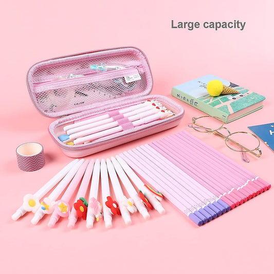 3D Unicorn Shape Pencil Pouch Pencil Case for Girls & Kids