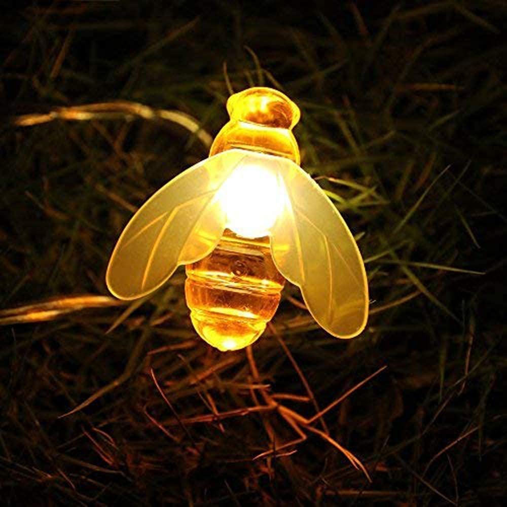Honeybee Fairy String Lights, 4 Meter (16 Led)