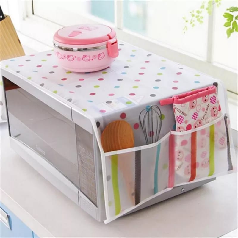 1pcs Oil-proof Waterproof Microwave Oven cover