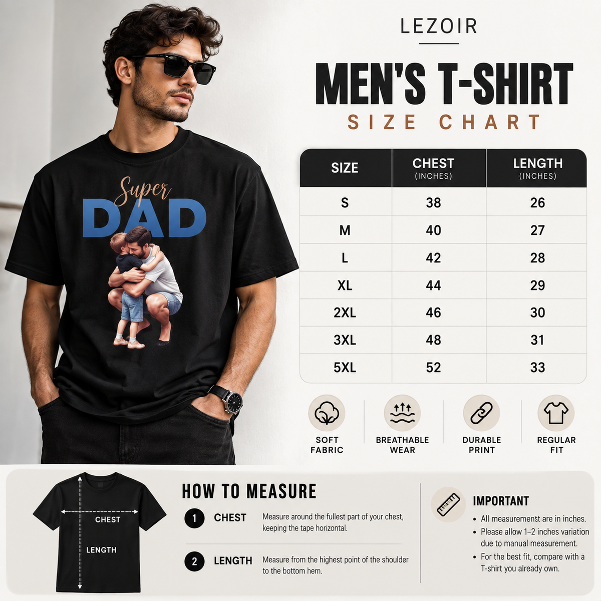 Super Dad Graphic T-Shirt