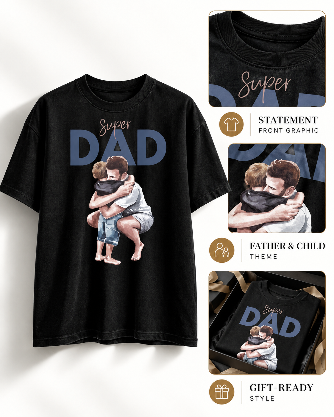 Super Dad Graphic T-Shirt