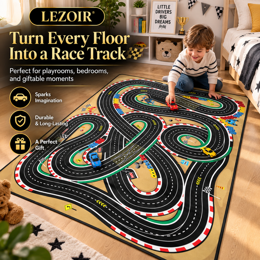 Lezoir Racetrack Kids Play Mat – P4