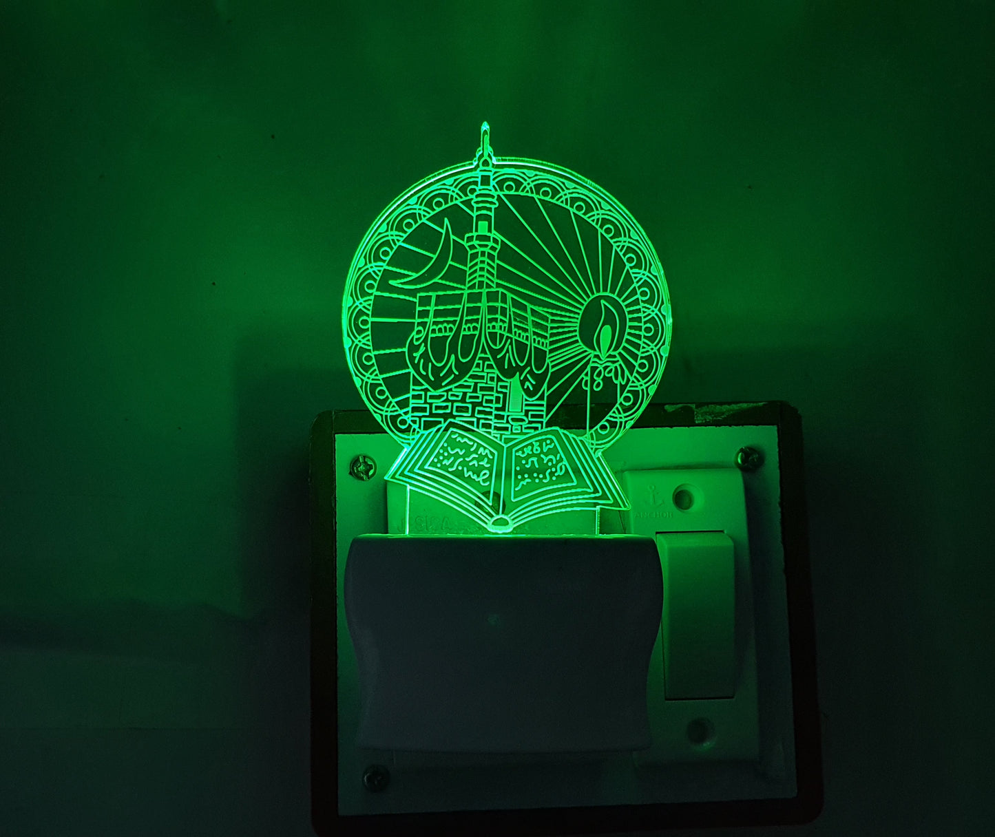 3D ” Kaaba Shareef  ” Beautifully Colour Changing Lamp