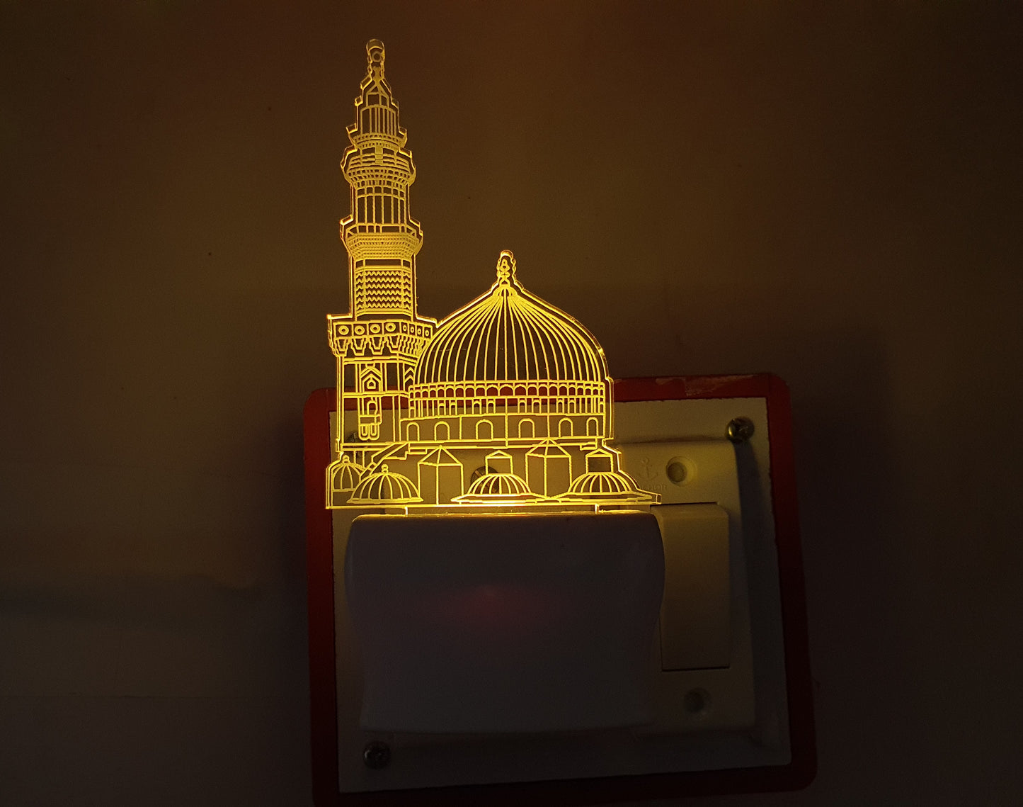 3D ” ISLAMIC ” Beautifully Colour Changing Lamp