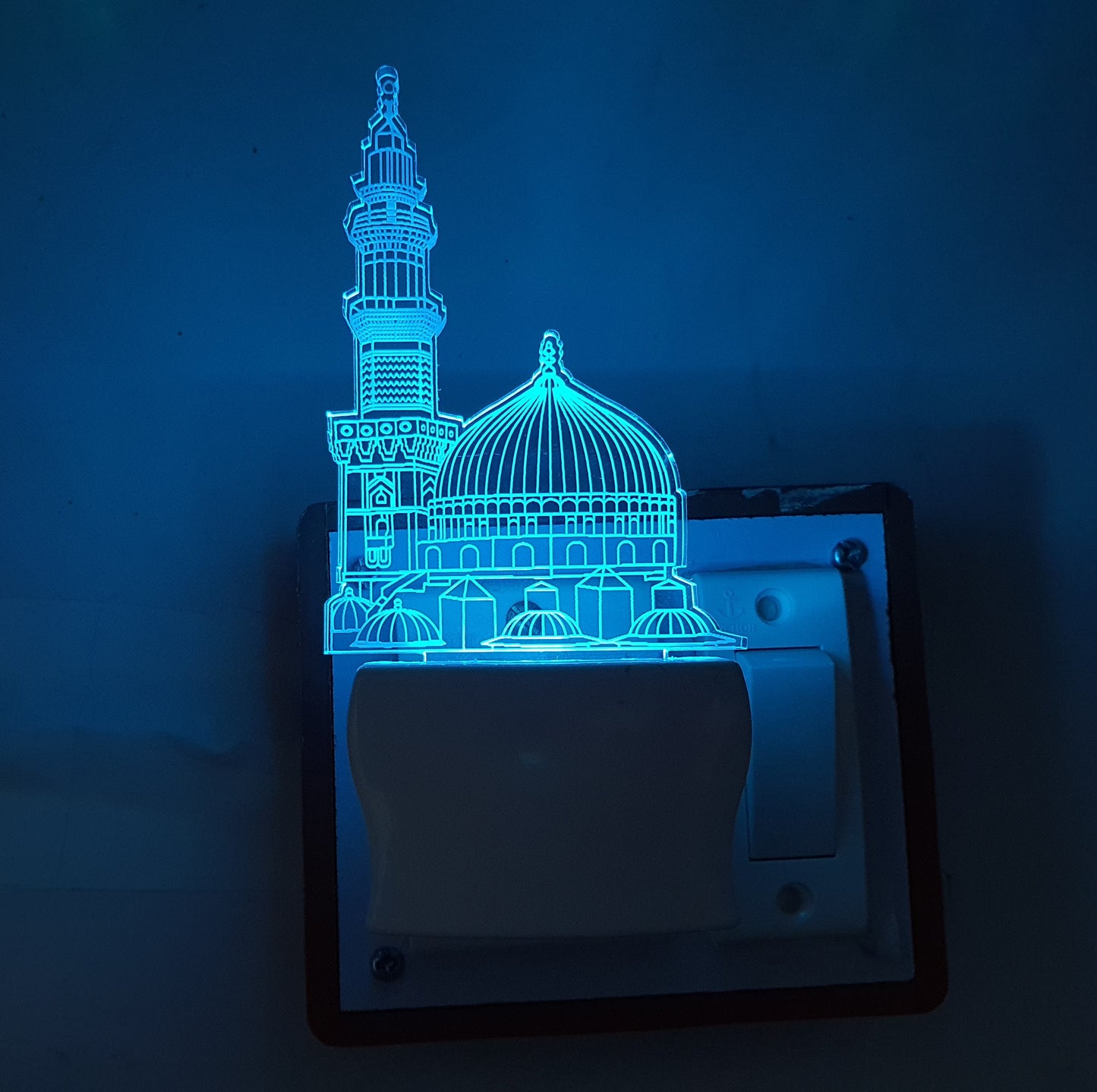 3D ” ISLAMIC ” Beautifully Colour Changing Lamp