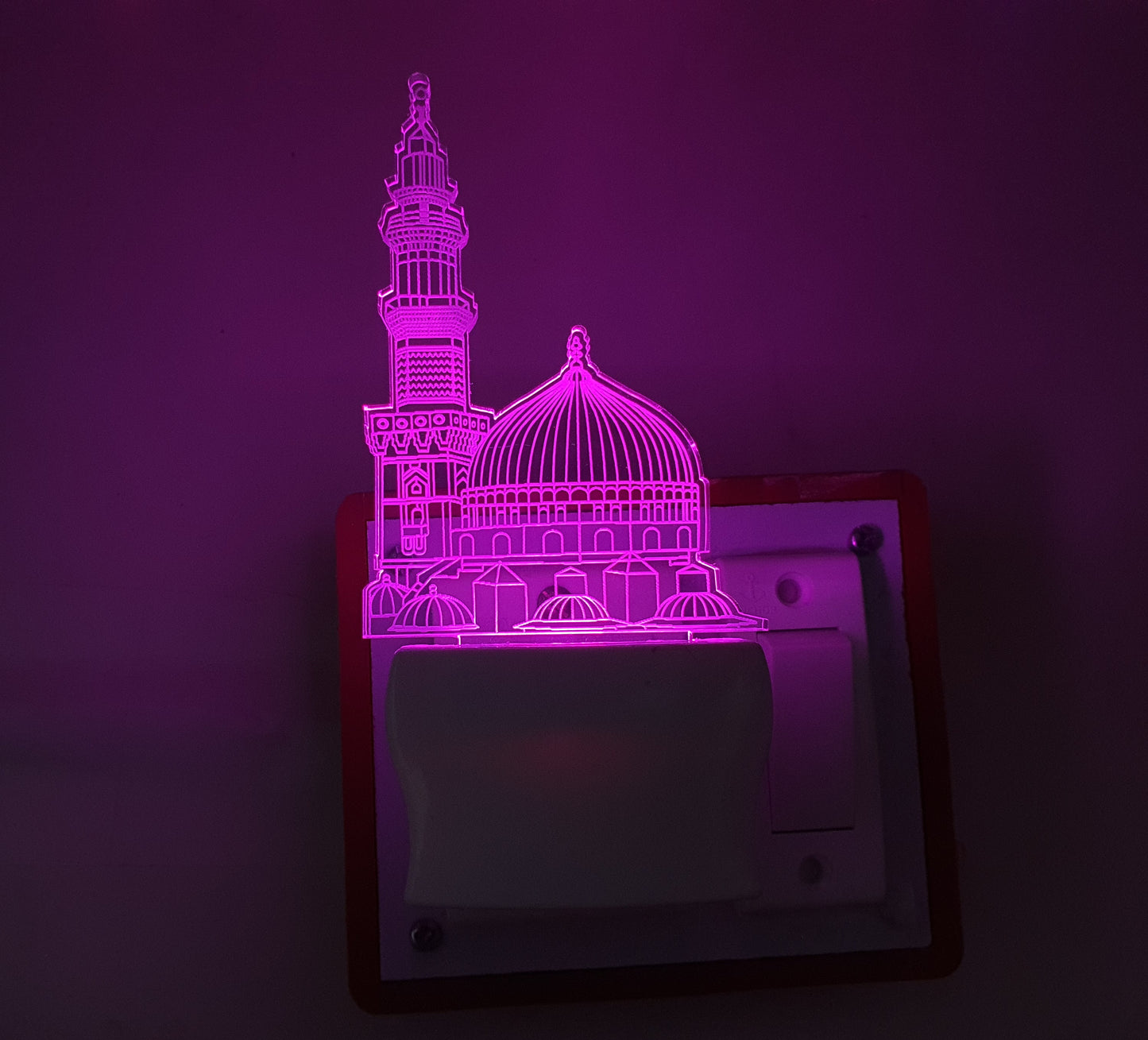 3D ” ISLAMIC ” Beautifully Colour Changing Lamp