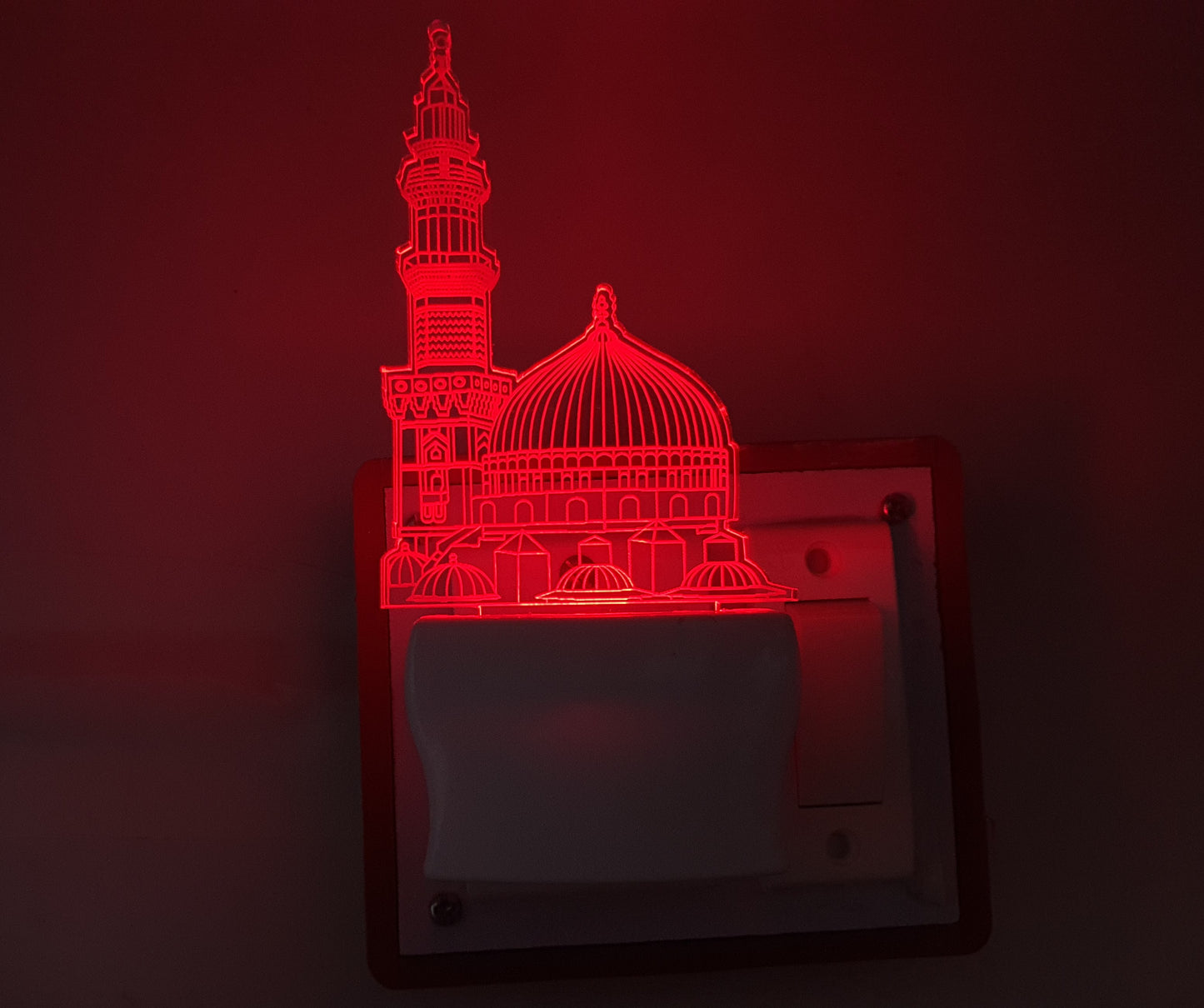 3D ” ISLAMIC ” Beautifully Colour Changing Lamp