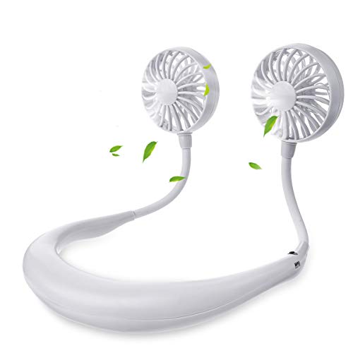 Neck Fan Hands-Free Portable Rechargeable