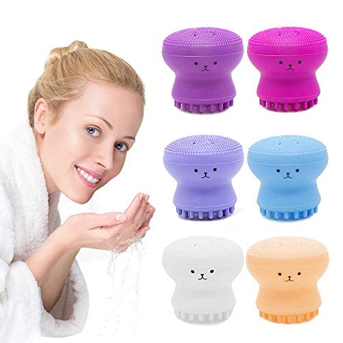 Octopus Design Silicone Facial Cleansing Brush