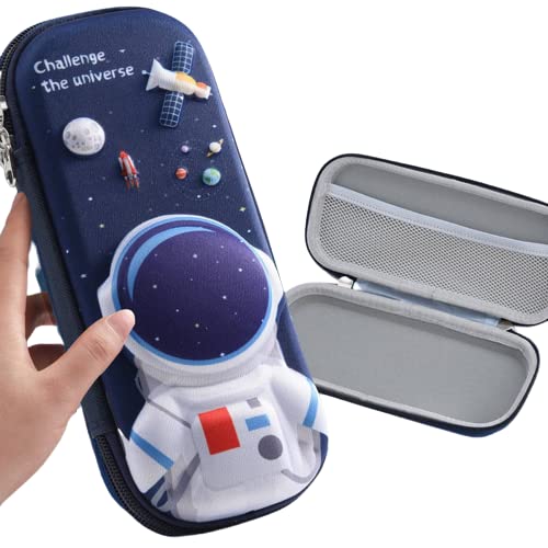 3D Space Shape Pencil Pouch Pencil Case for Girls & Kids