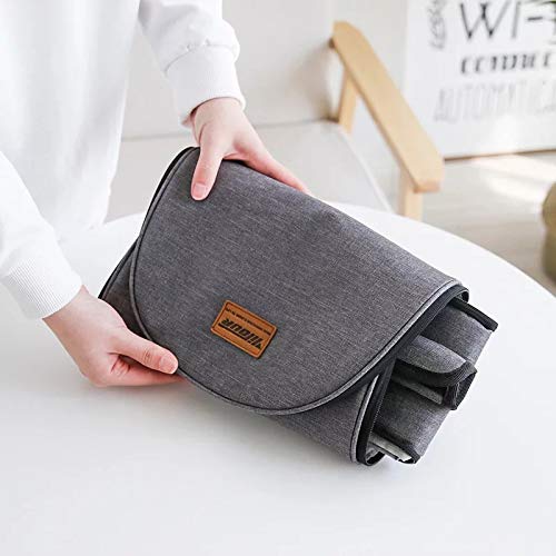 Insulated Canvas Box Tote Bag Thermal Cooler Food Picnic Bag