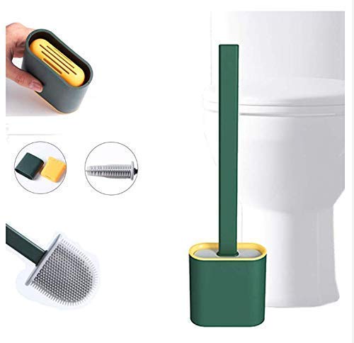 Silicone Toilet Brush With Holder