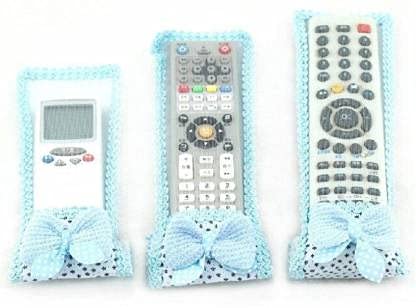 Set of 3 Standard Quality Bow Knot Remote Control Cover