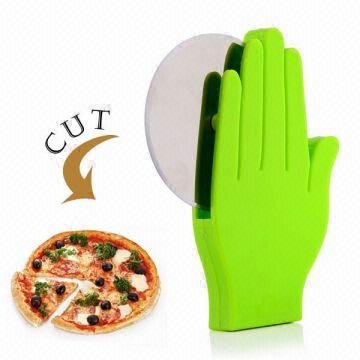 1 Peice Hand Shaped- Cake and Pizza Cutter