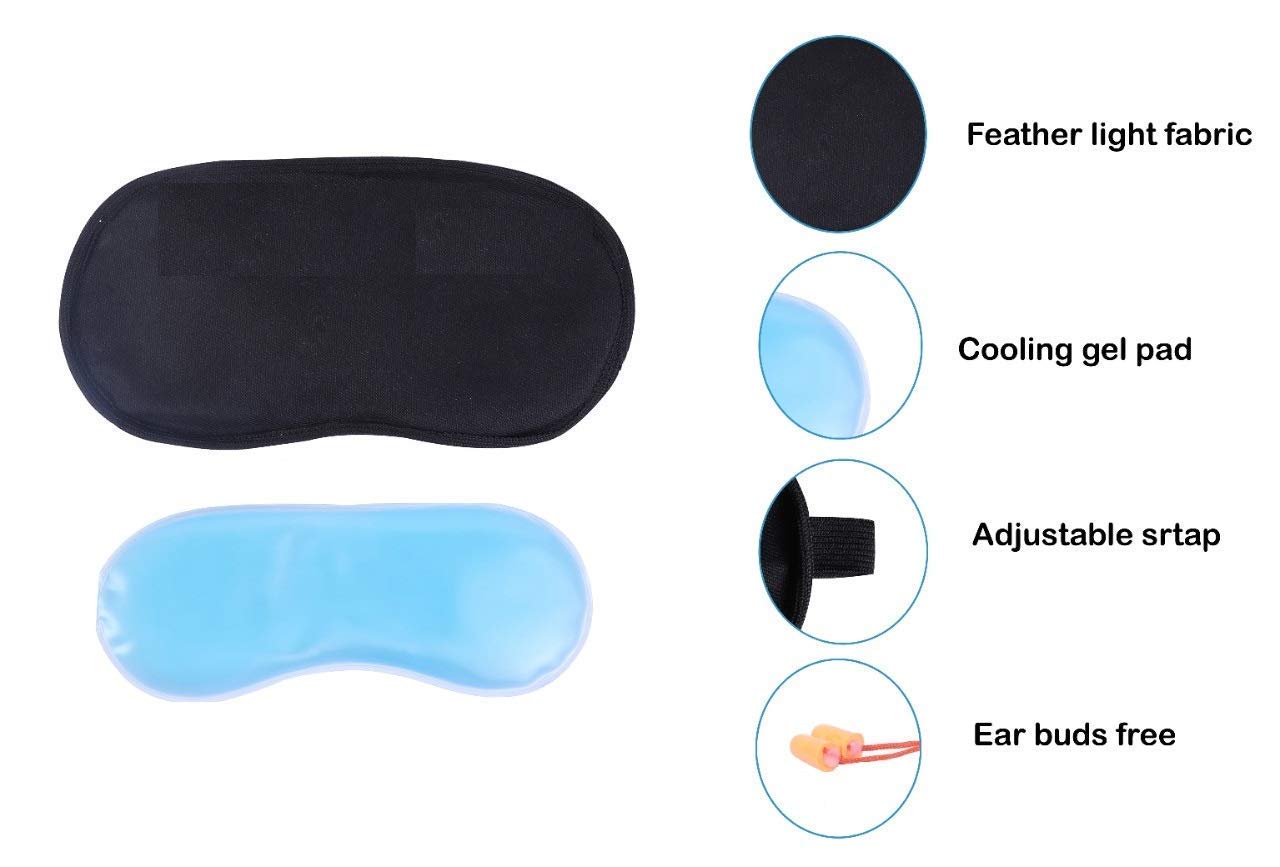 Eye Mask For Sleeping With Cooling Gel