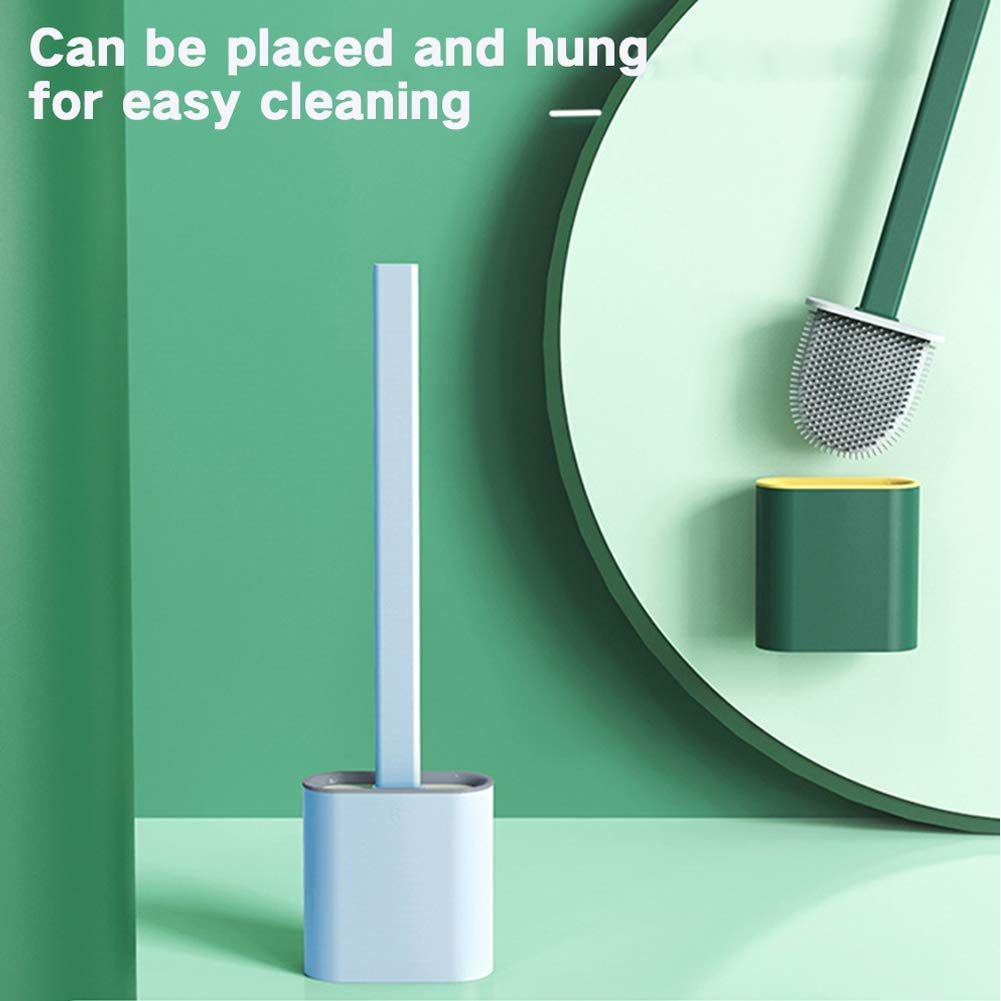 Silicone Toilet Brush With Holder