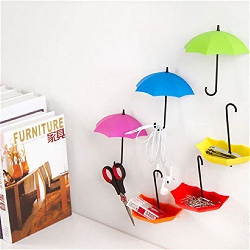 Colorful Umbrella Key Holder ( 3 peice )