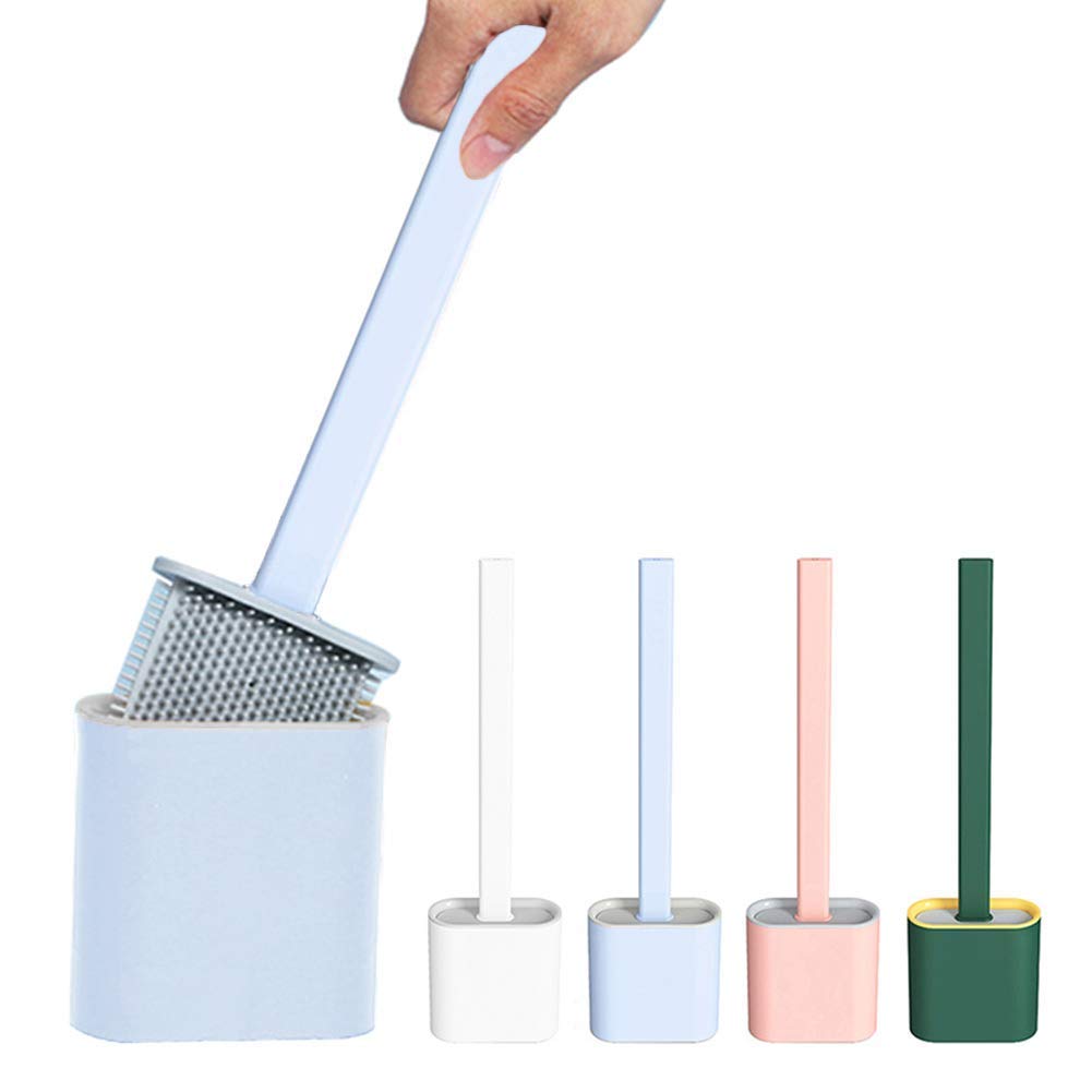 Silicone Toilet Brush With Holder