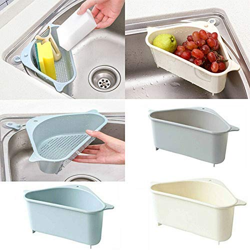 2 Pcs Kitchen Triangular Sink Strainer Baskets