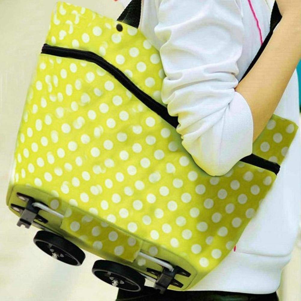 Shopping Trolley Wheel Folding Travel Luggage Bag