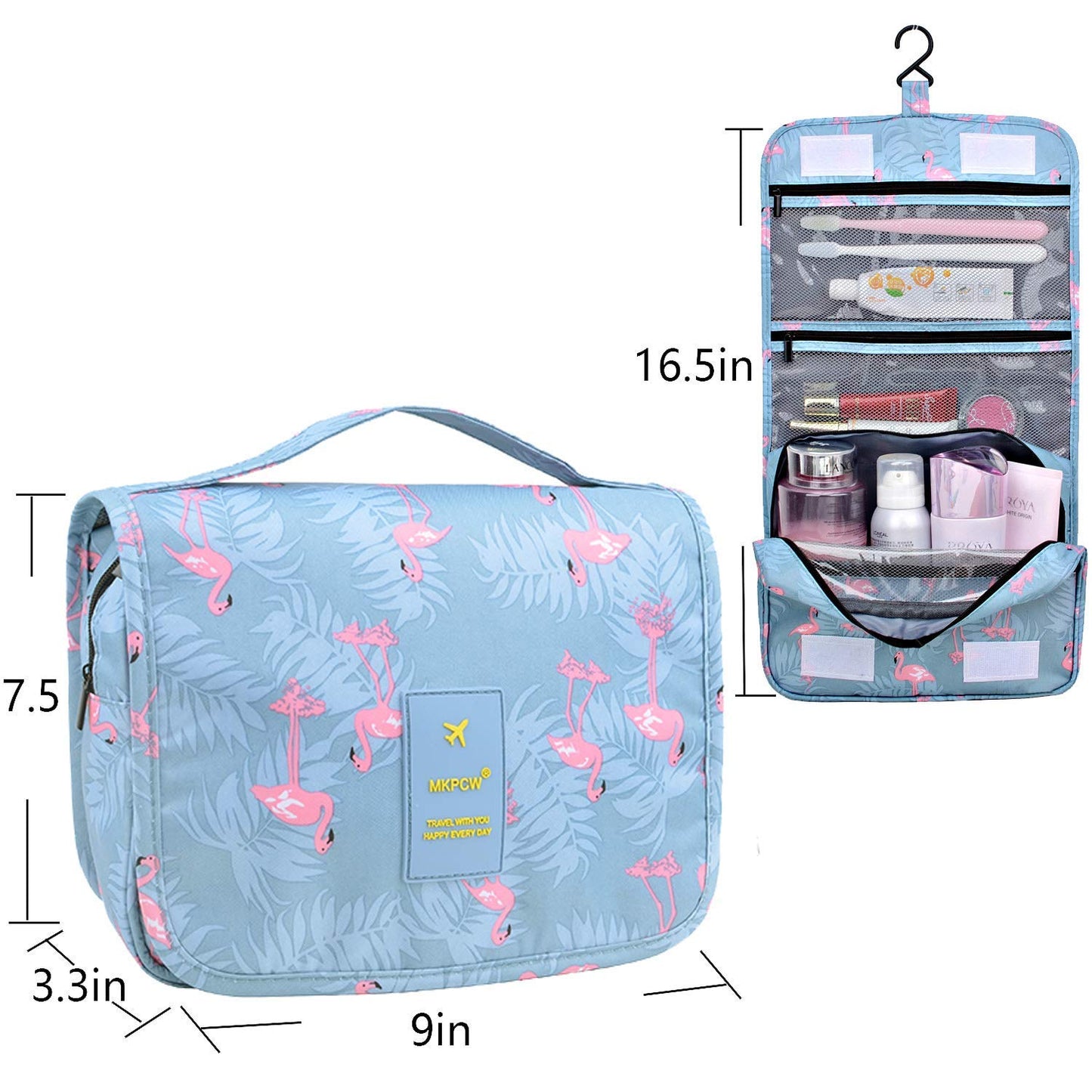 Travel Toiletry Storage, Swimming ,Beach Bags (Random Prints )