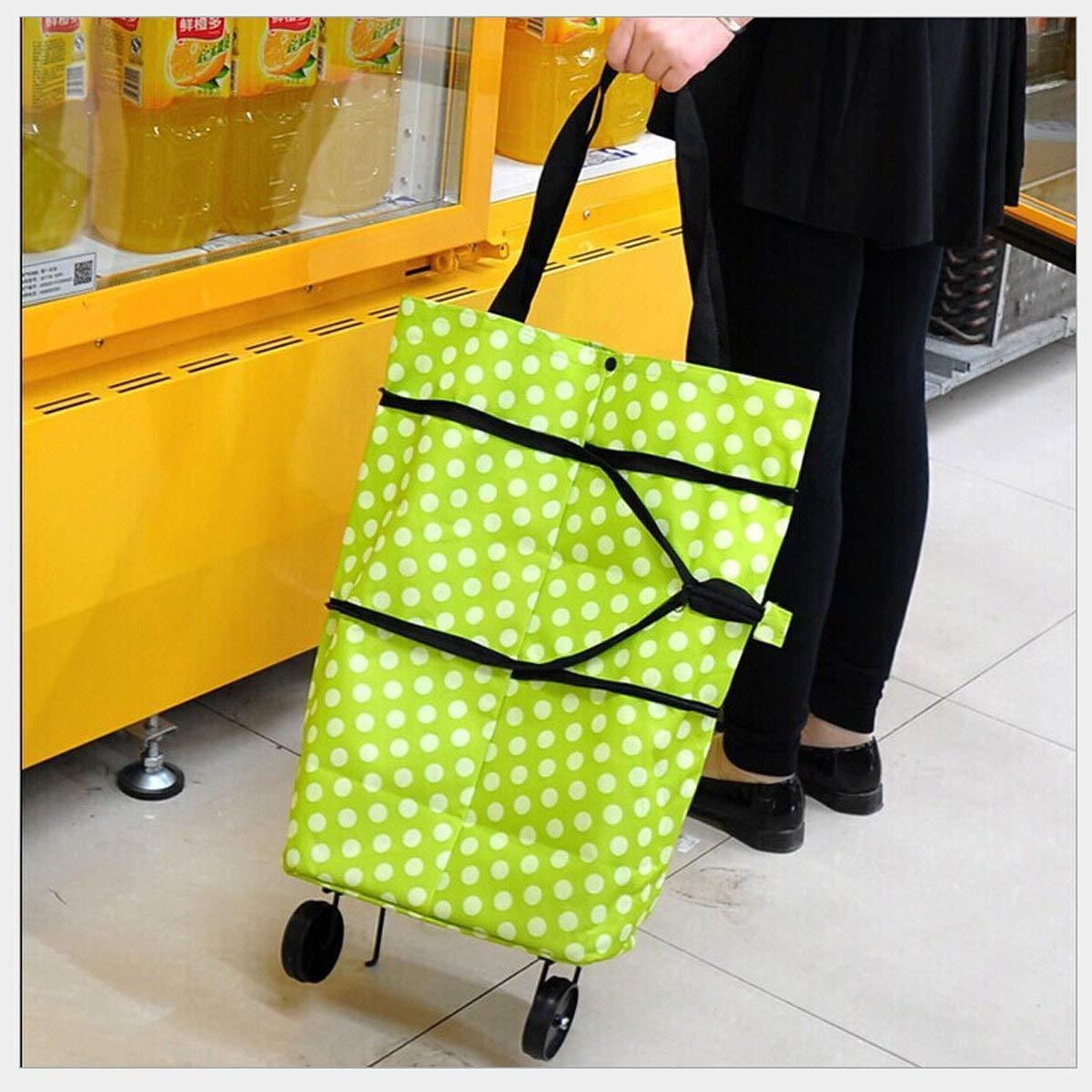 Shopping Trolley Wheel Folding Travel Luggage Bag