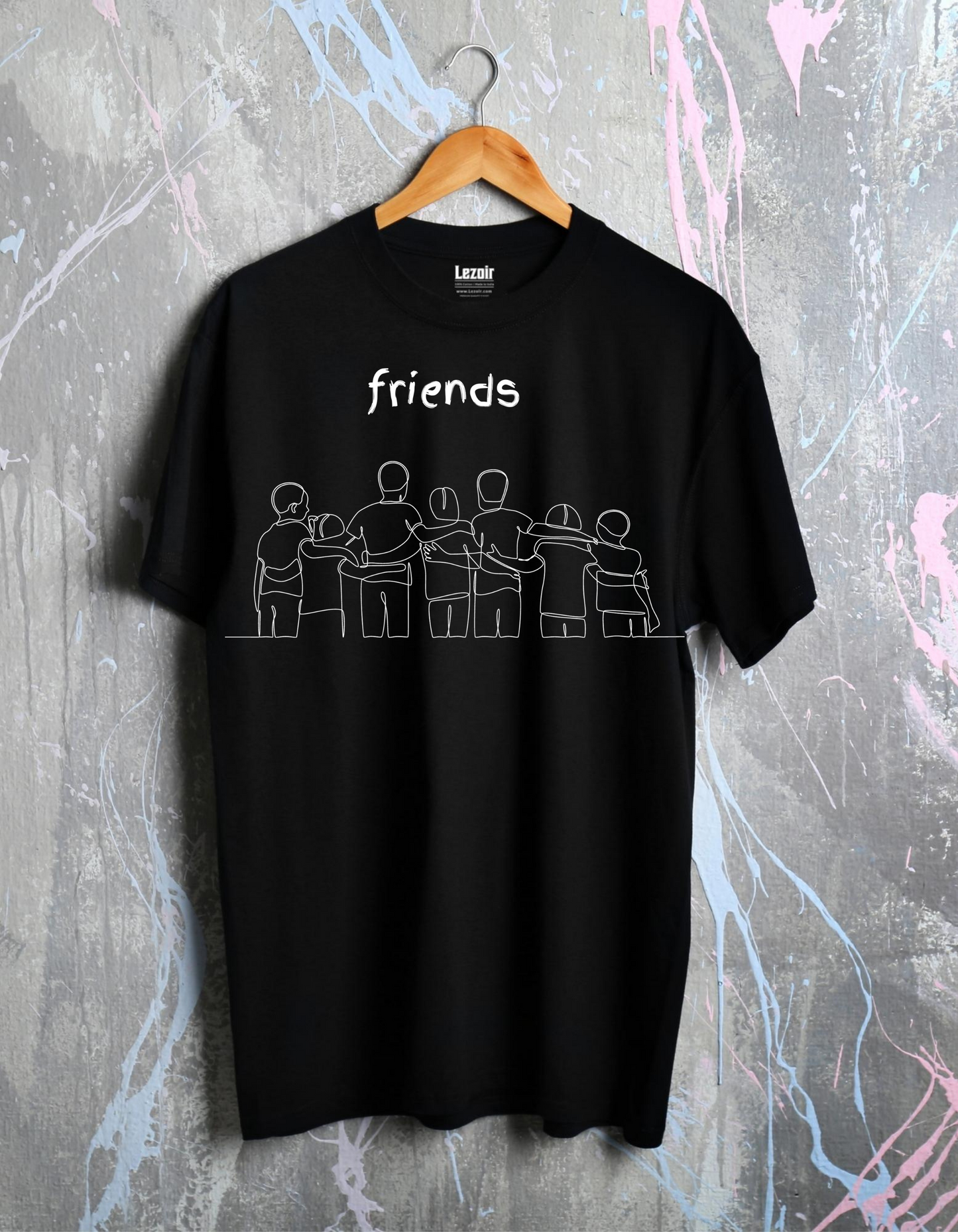 Friends Unisex Half Sleeve T-shirt