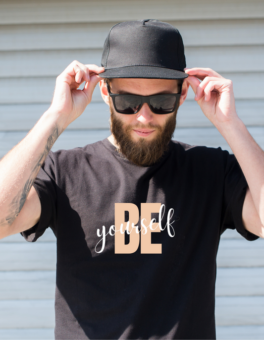 Be youself Half Sleeve T-shirt for Men