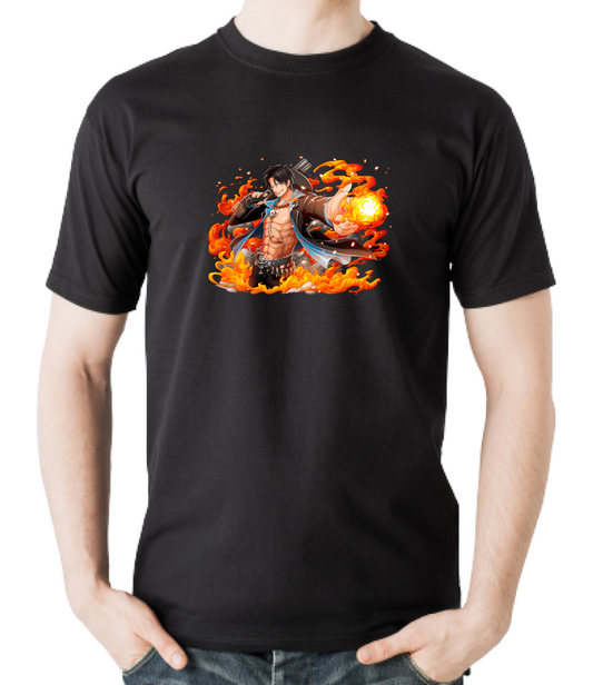 Anime Half Sleeve T-shirt for Men