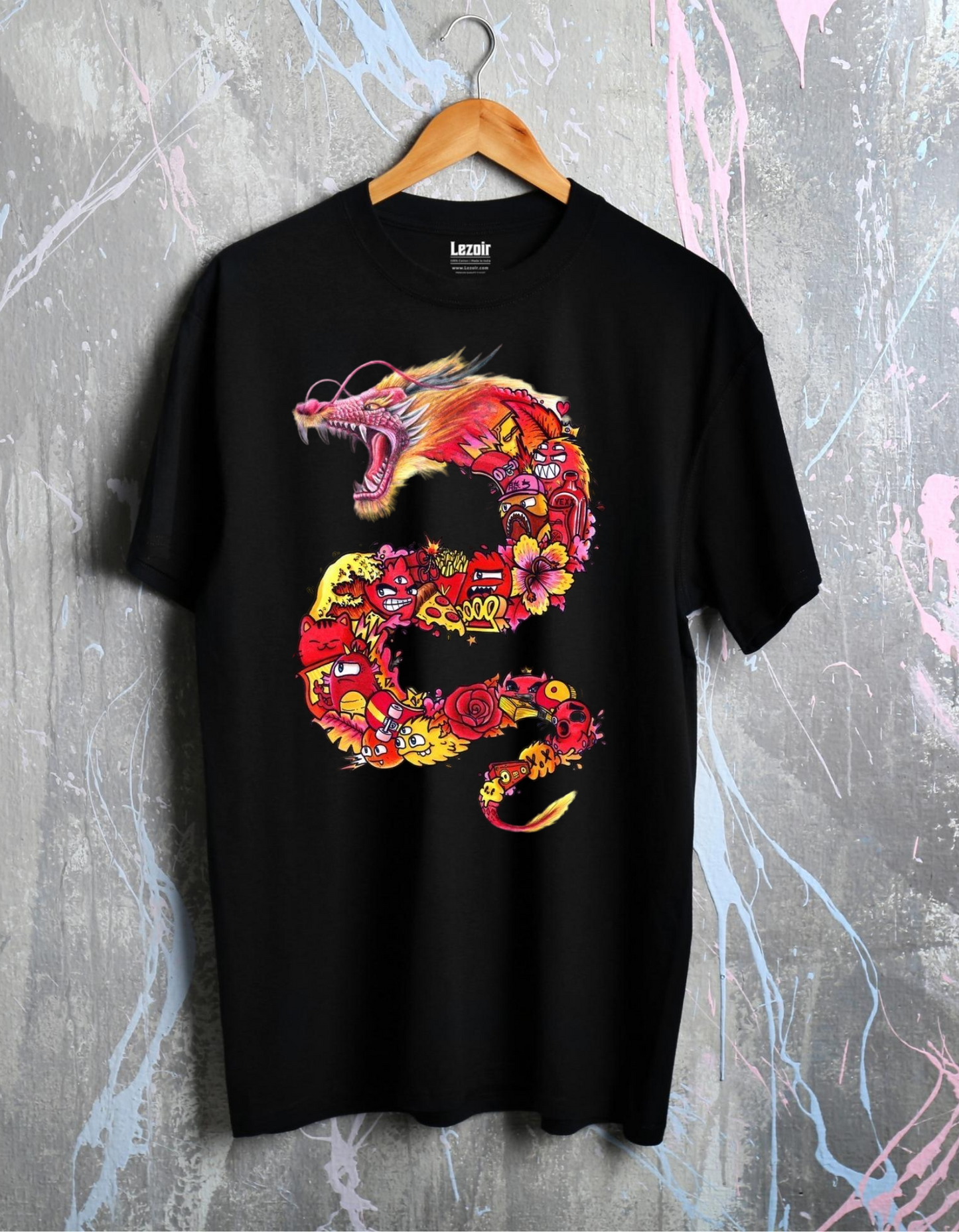 Dragon  Unisex Half Sleeve T-shirt
