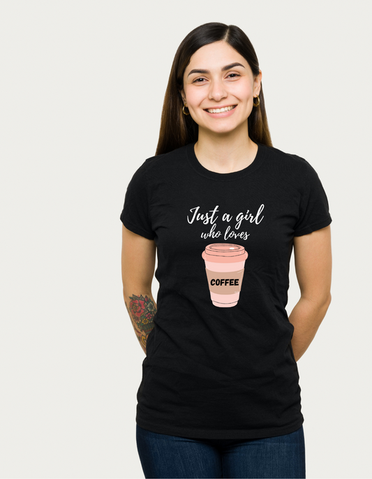 Coffee lover Half Sleeve T-shirt for Women