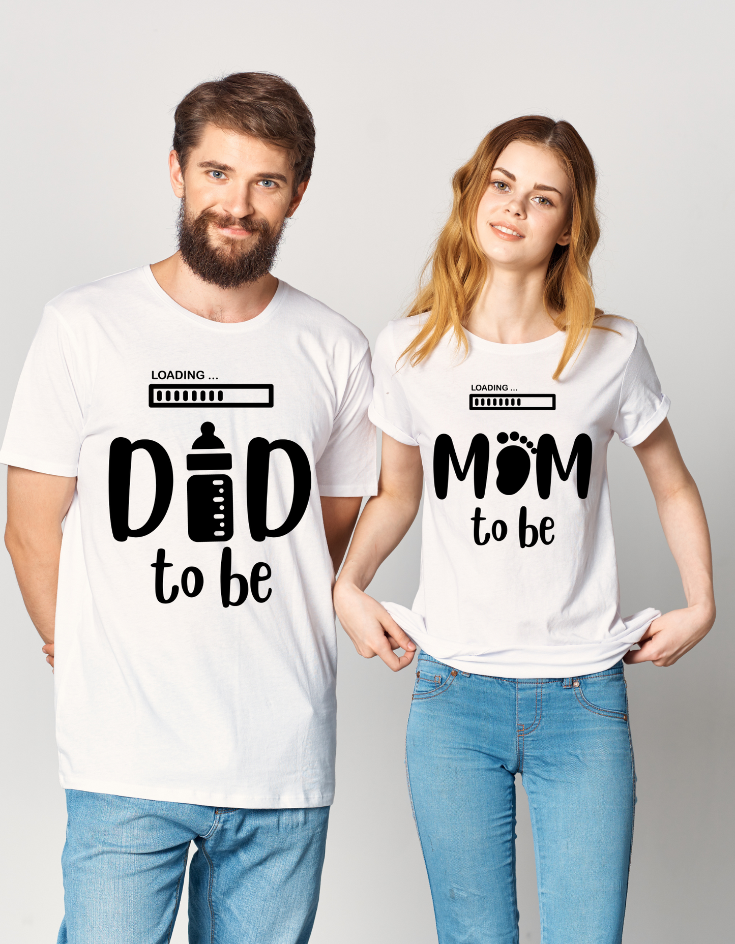 Mom & Dad 5 Couple Regular Fit Half-Sleeve T-Shirt