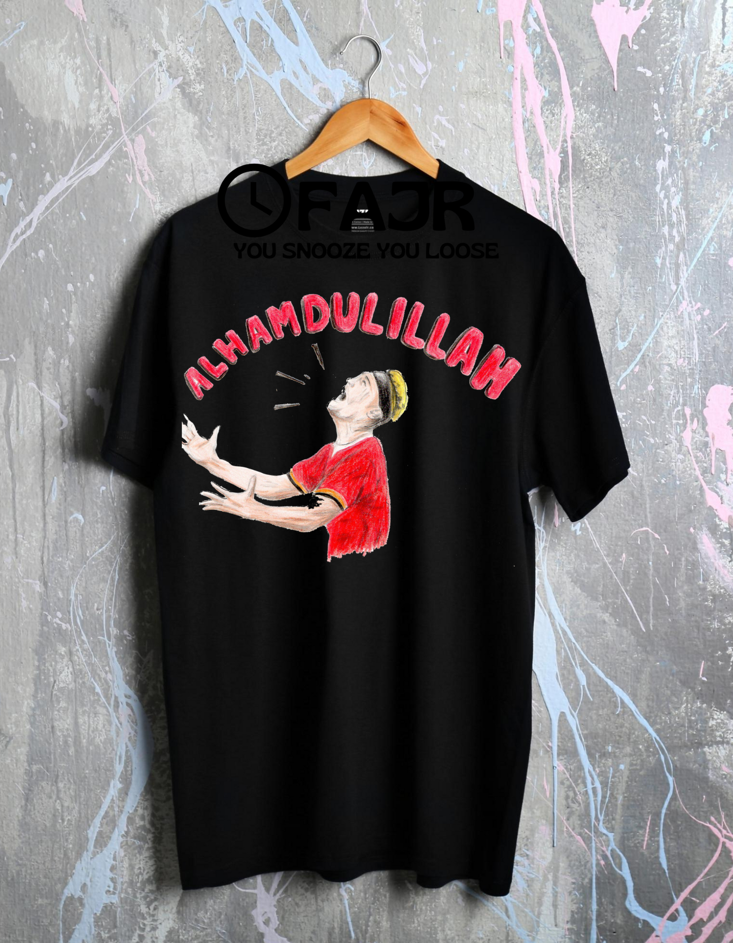 Alhamdulillah Unisex Half Sleeve T-shirt