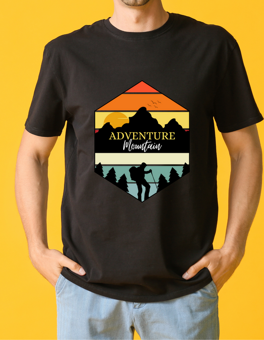 Adventure Half Sleeve T-shirt for Men