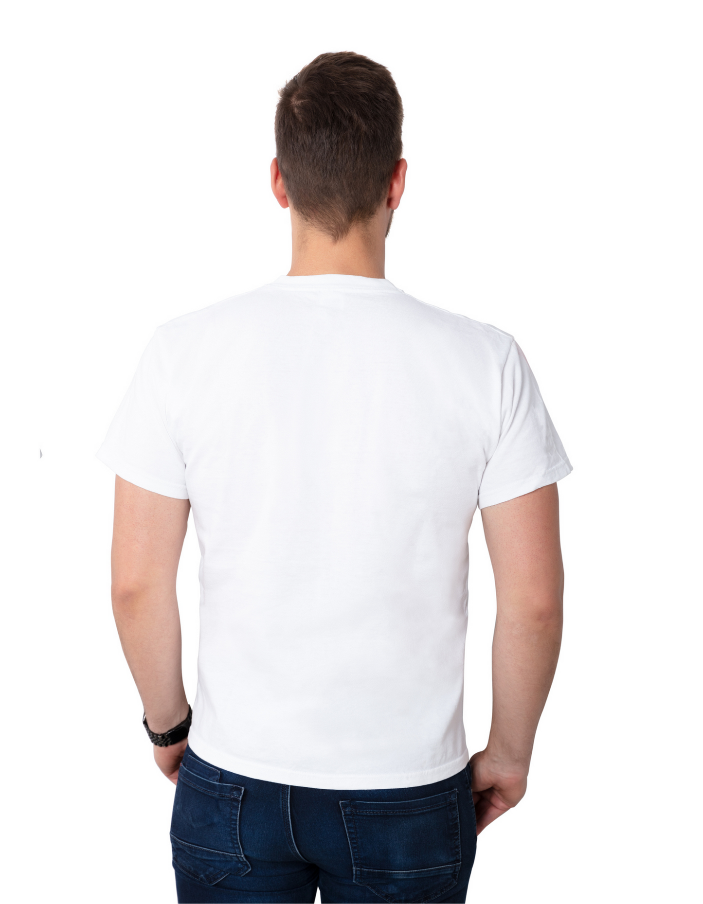 Bone Half Sleeve T-shirt for Men