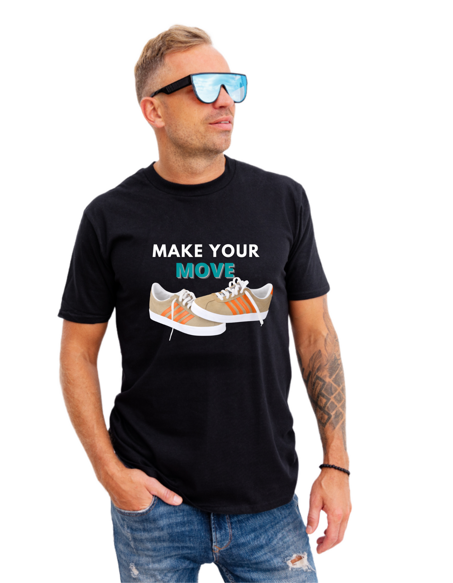 Sneaker Half Sleeve T-shirt for Men