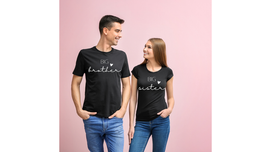 Brother Sister Regular Fit Half-Sleeve T-Shirt